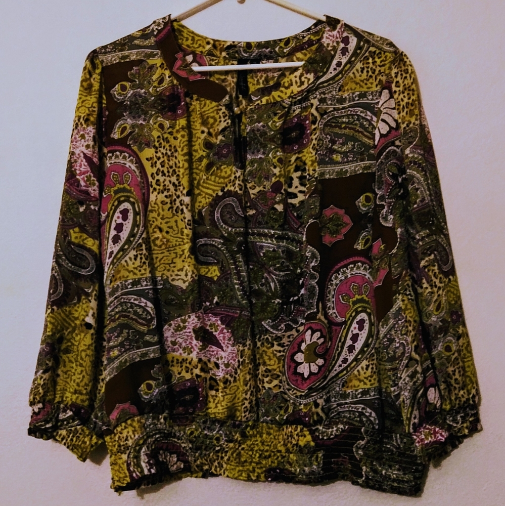 Animal/Floral print Blouse